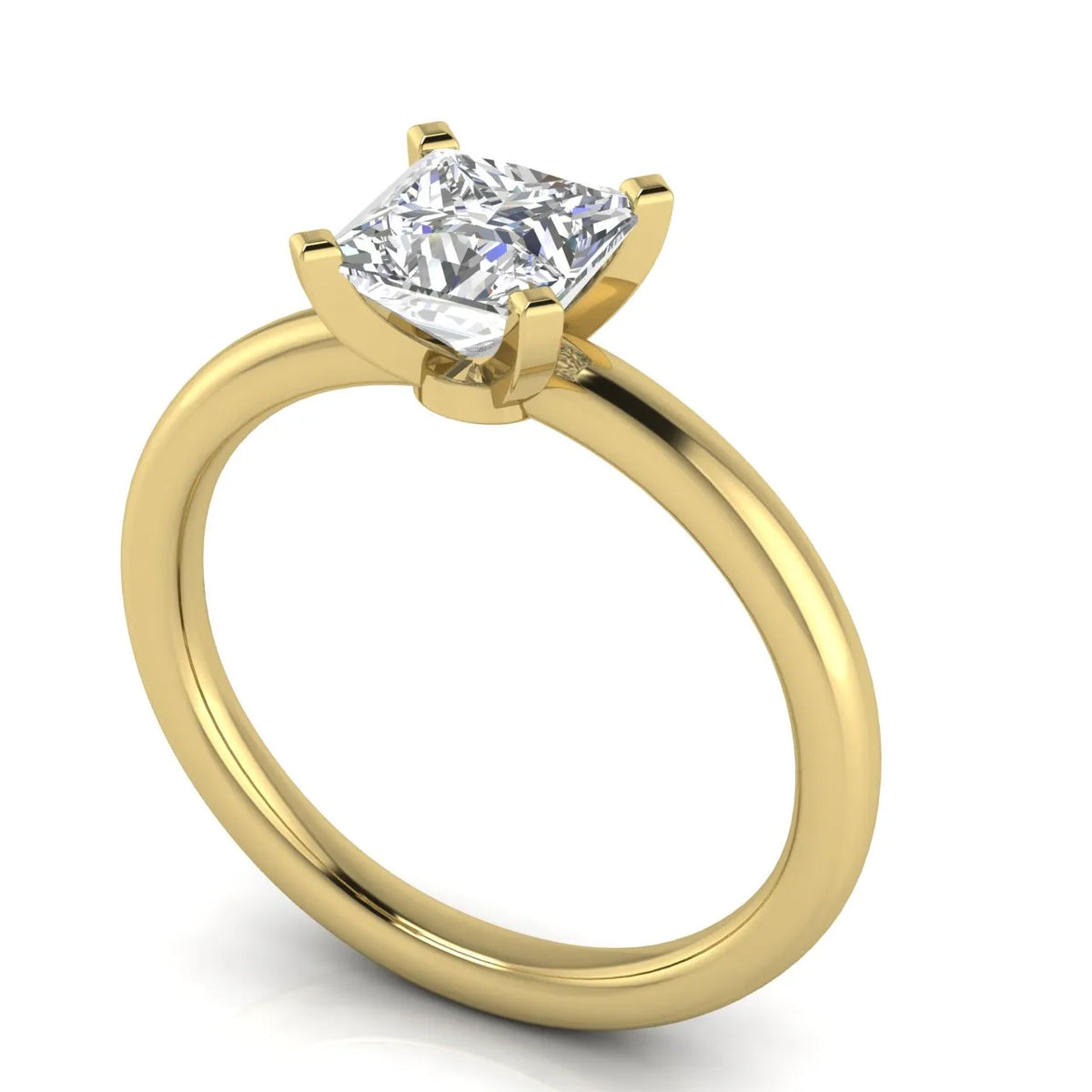 Classic Solitaire Ring with Timeless Elegance