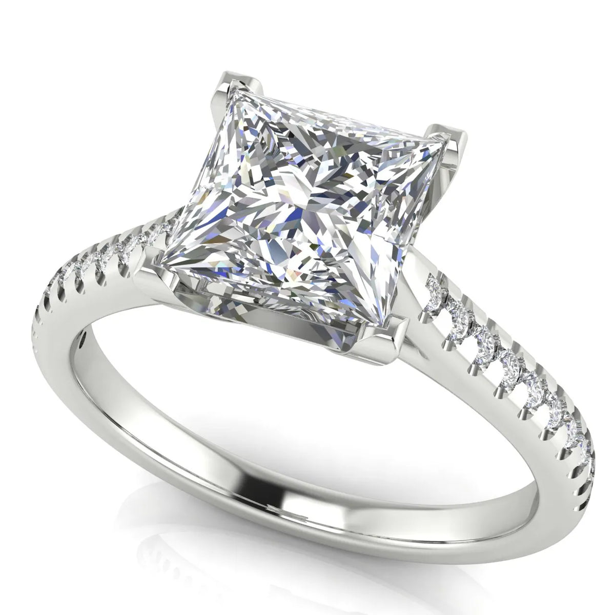 Timeless Accent Engagement Ring