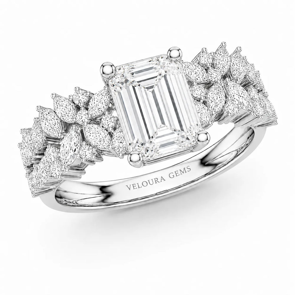 Celestial Symphony Two Step Wear Diamond Ring
