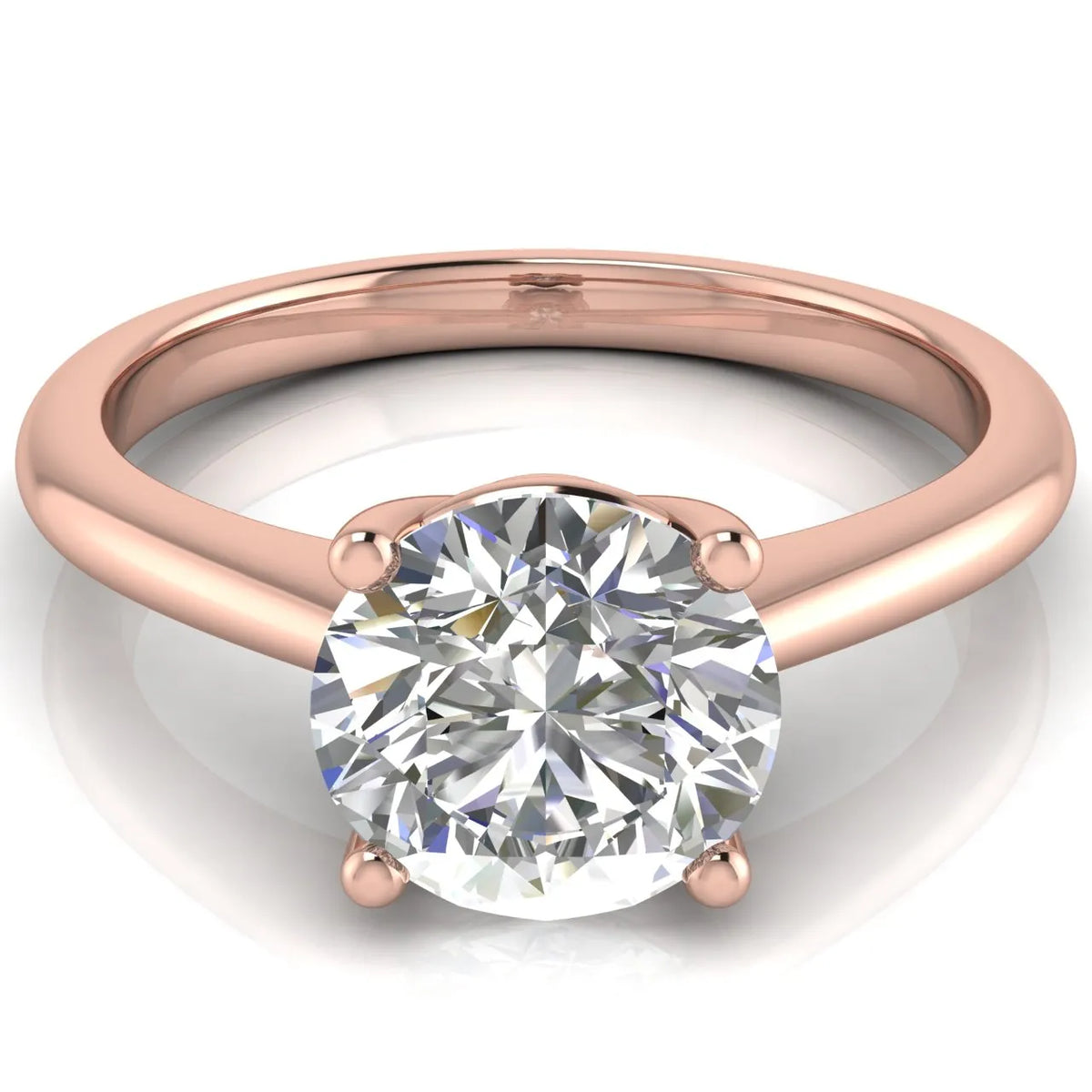 Classic Solitaire Ring with Timeless Elegance