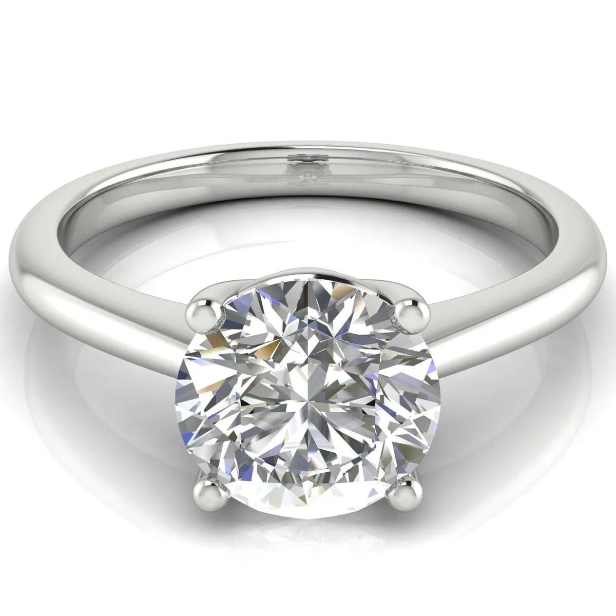 Classic Solitaire Ring with Timeless Elegance