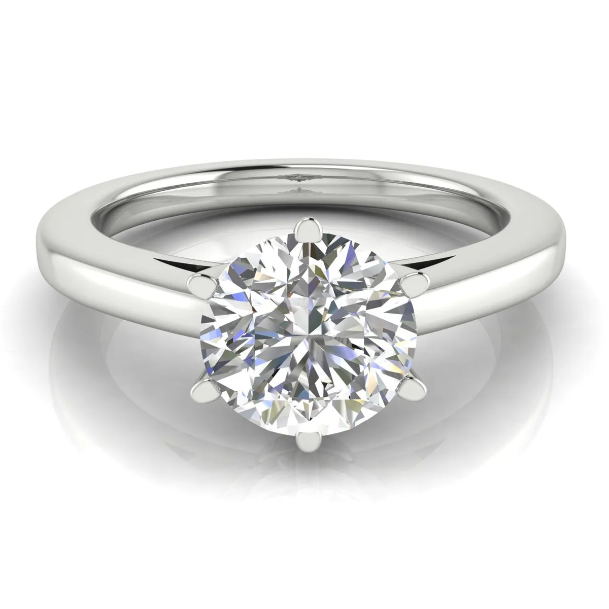 Elegant Solitaire Engagement Ring