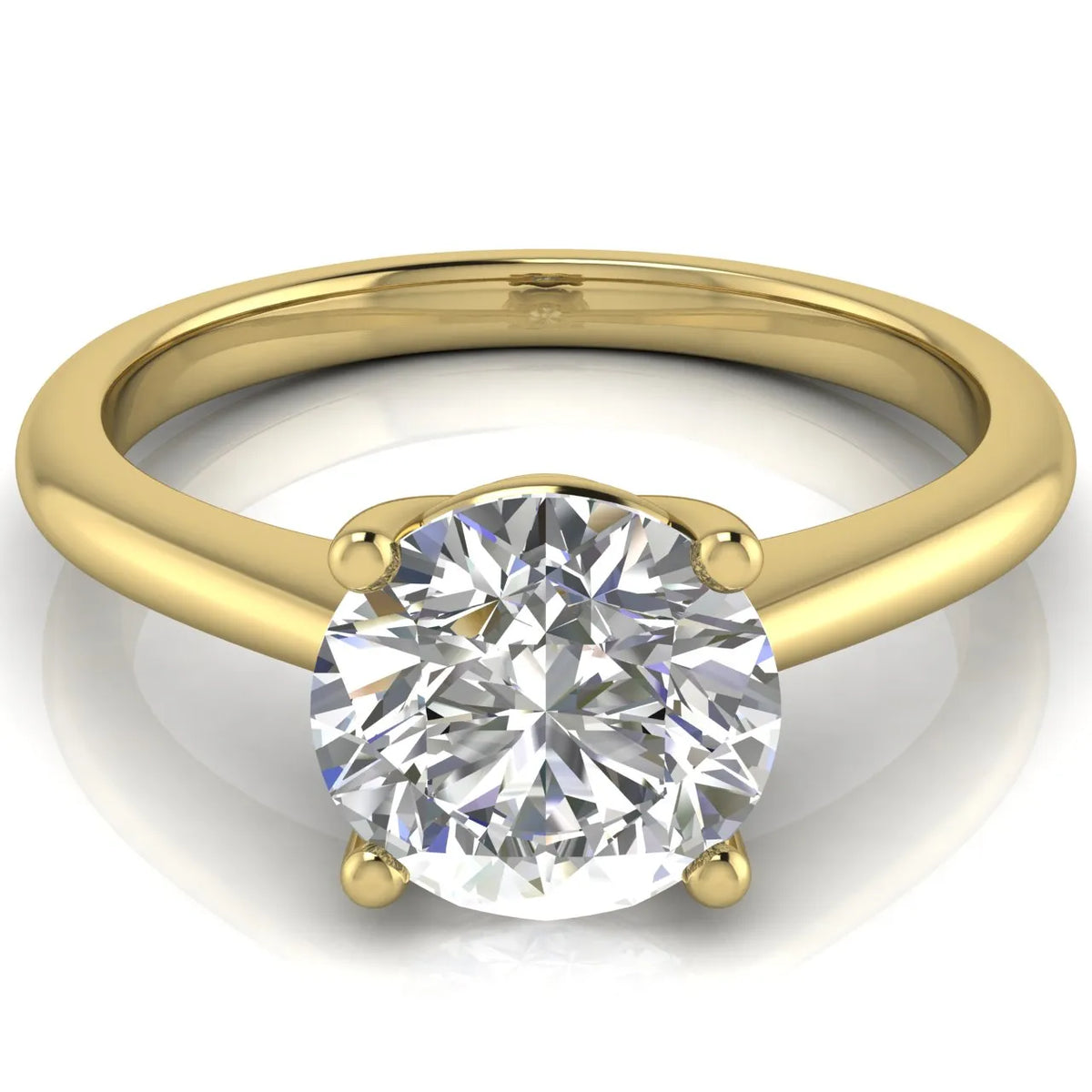 Classic Solitaire Ring with Timeless Elegance