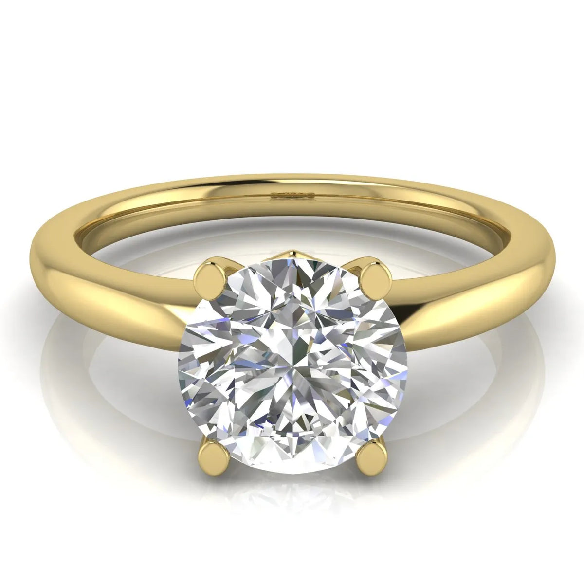 Elegant Solitaire Ring with Timeless Appeal