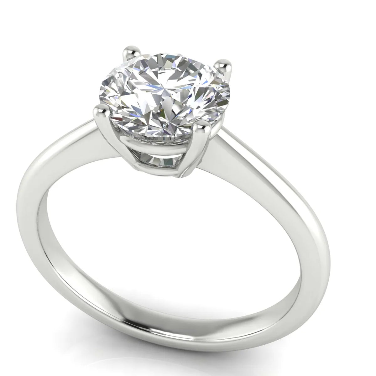 Classic Solitaire Ring with Timeless Elegance