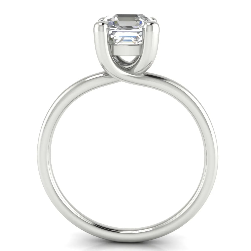 Romantic Solitaire Ring with Classic Setting
