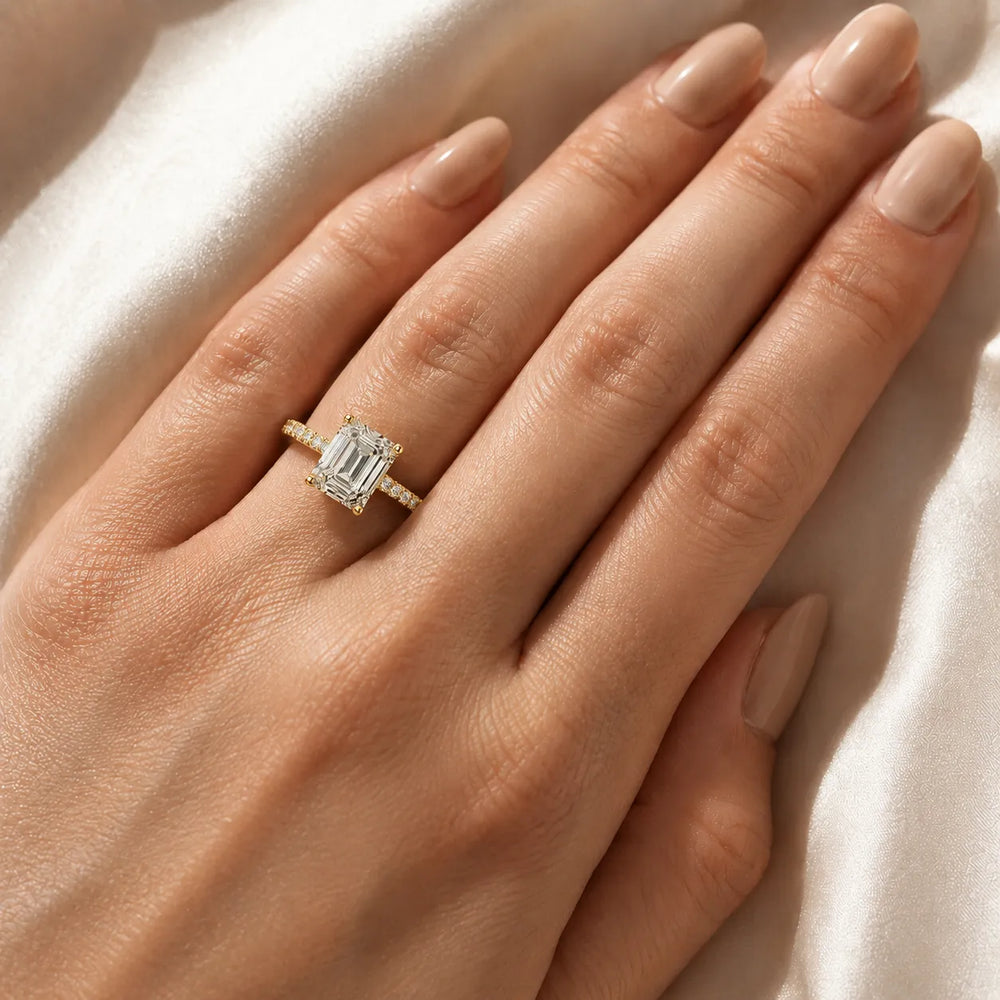 The Imperial Reflection Engagement Ring