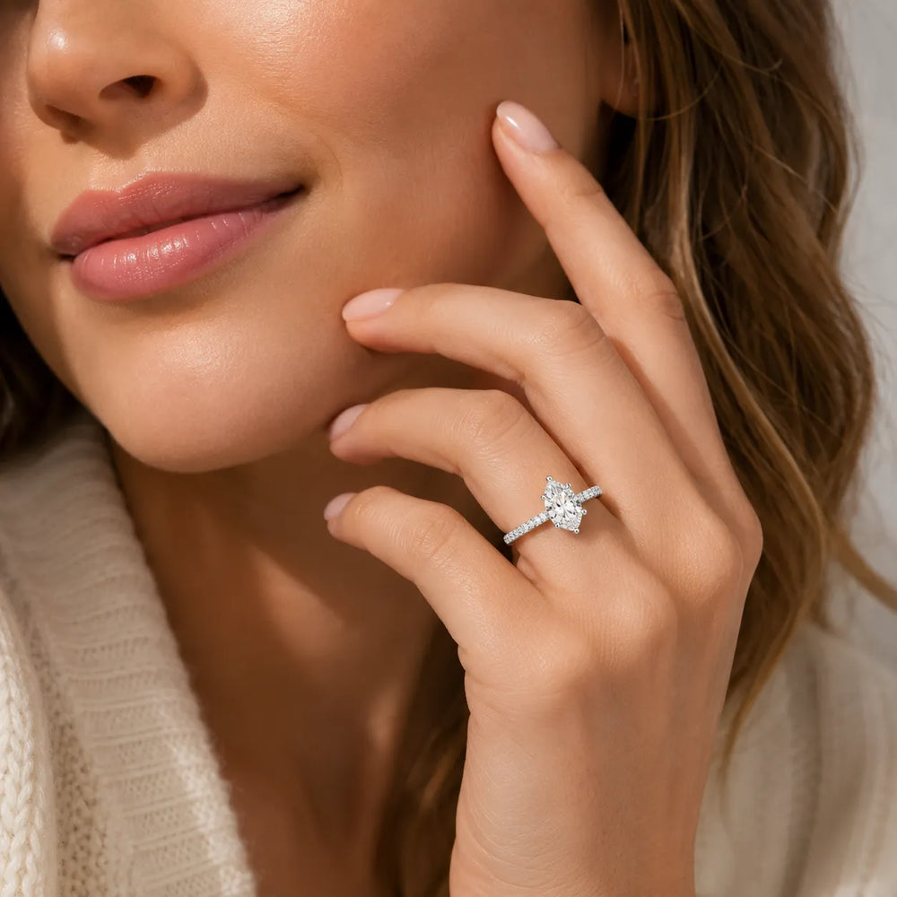 The Imperial Reflection Engagement Ring