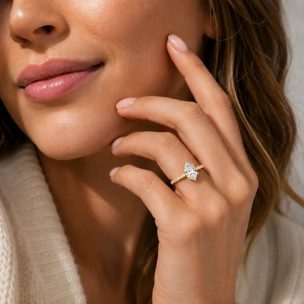 The Imperial Reflection Engagement Ring