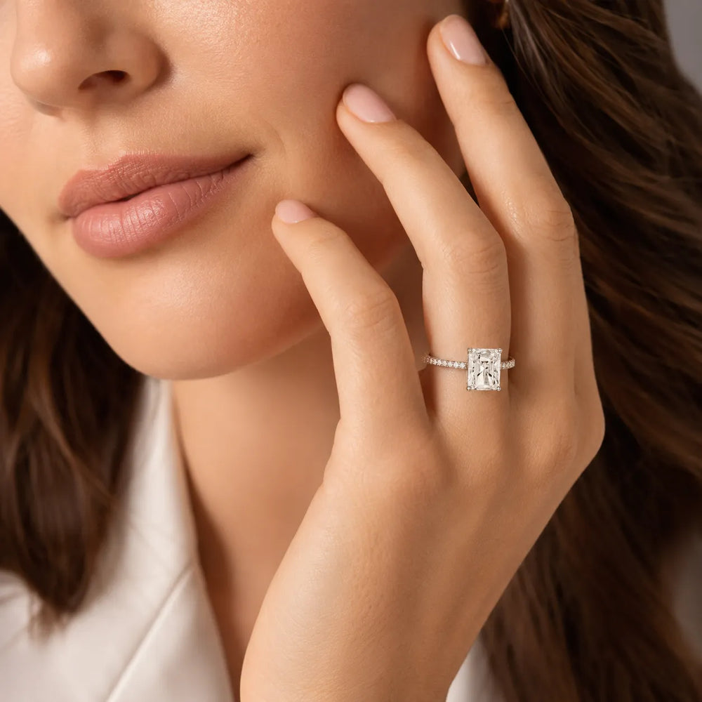 The Imperial Reflection Engagement Ring