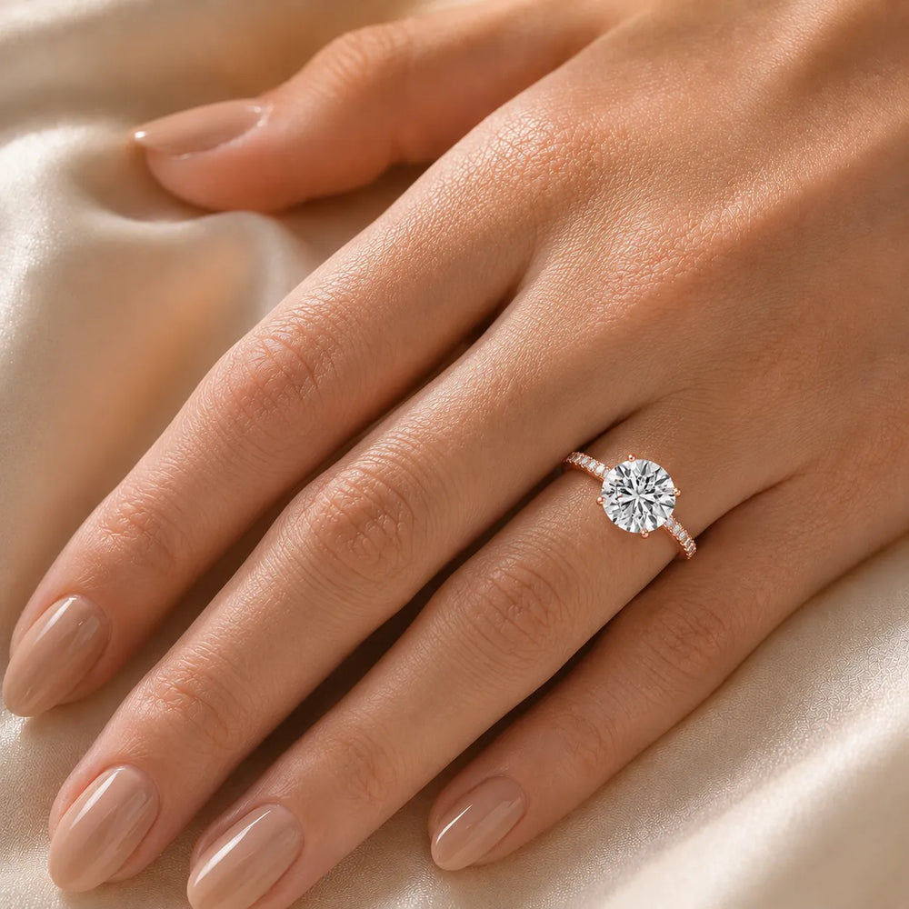 The Imperial Reflection Engagement Ring