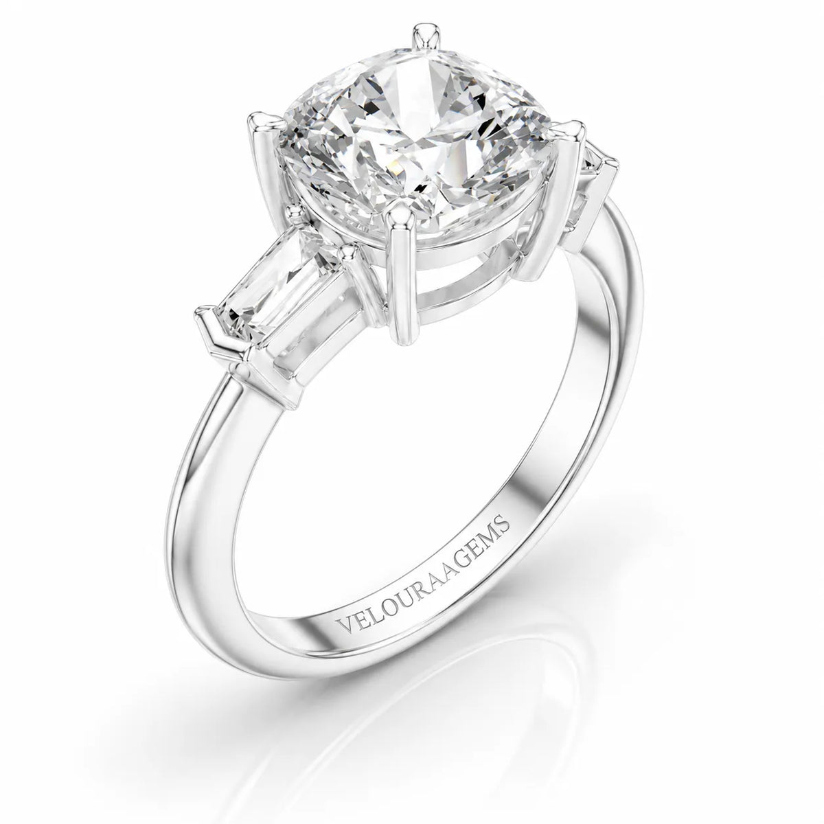 Timeless Three-Stone Brilliance Ring
