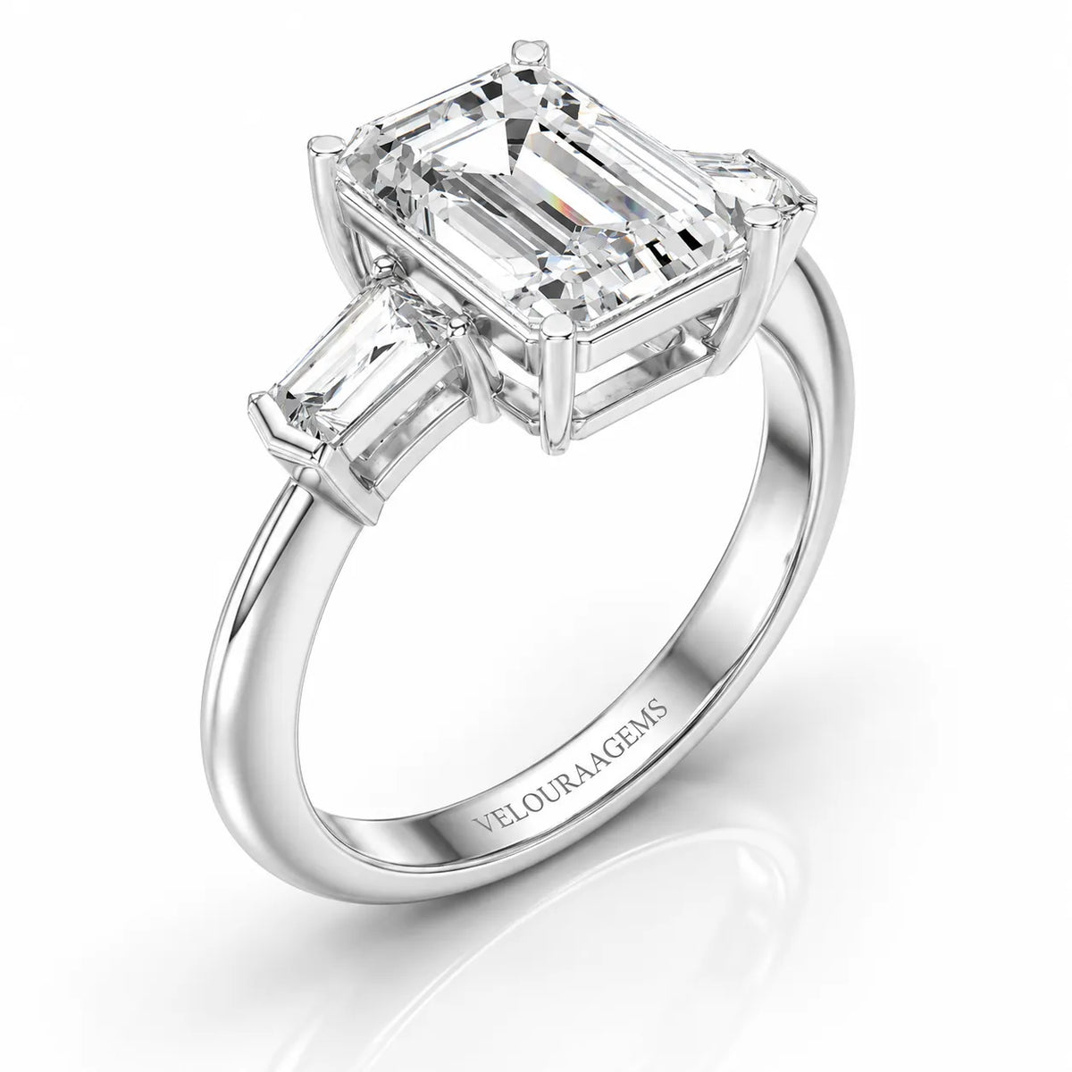 Timeless Three-Stone Brilliance Ring