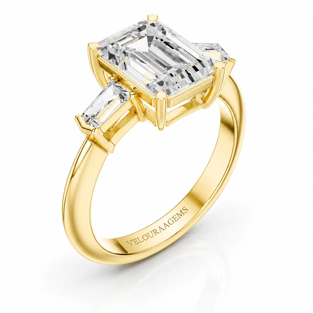 Timeless Three-Stone Brilliance Ring
