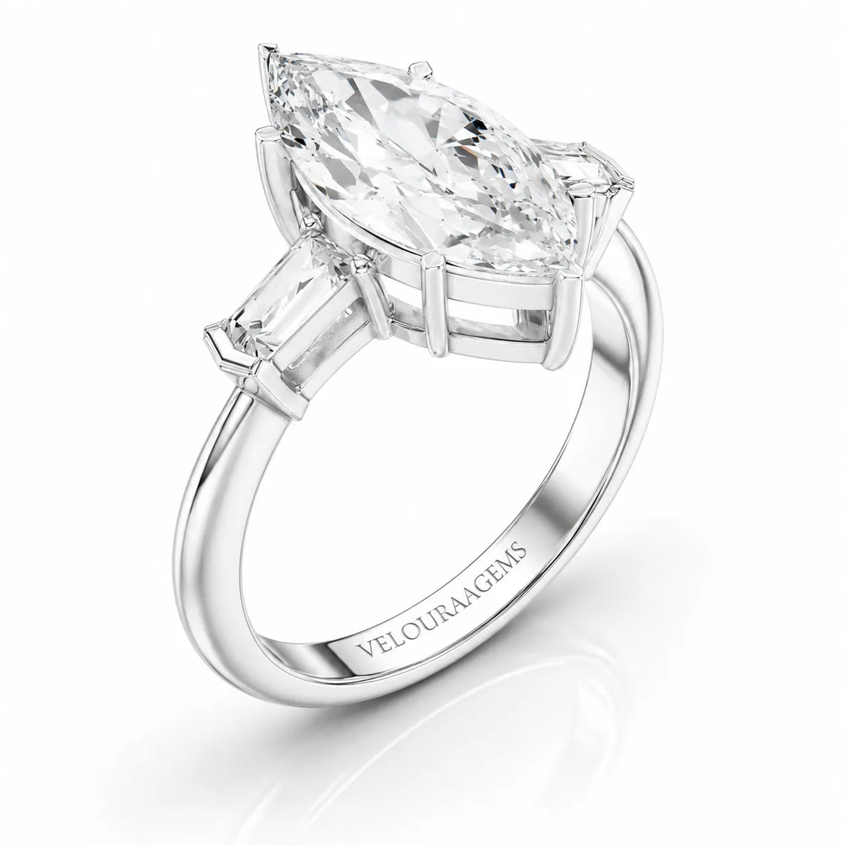 Timeless Three-Stone Brilliance Ring