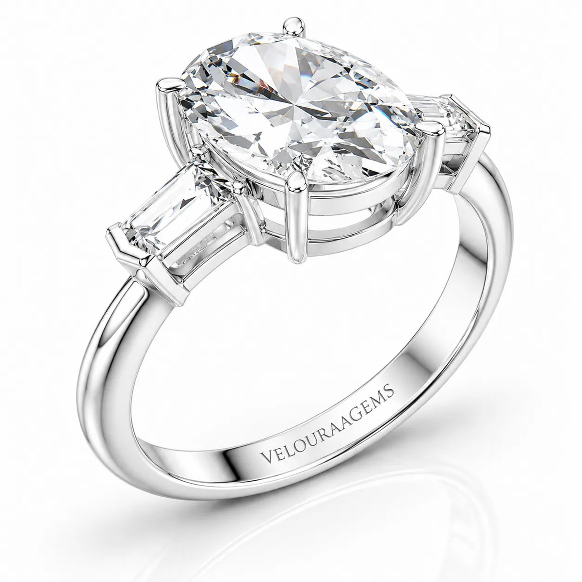 Timeless Three-Stone Brilliance Ring