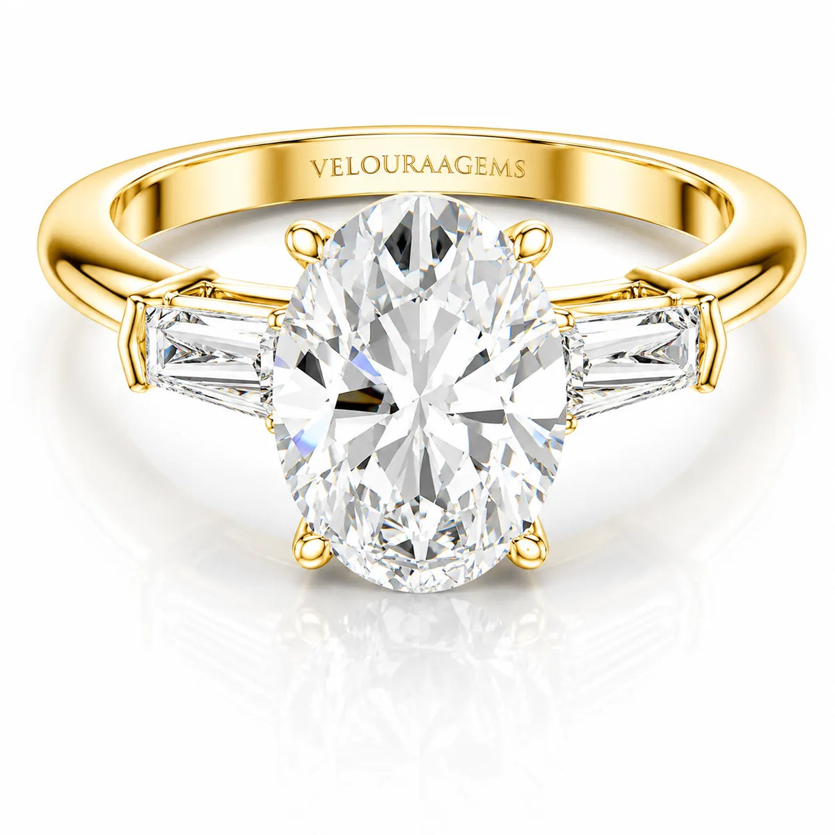 Timeless Three-Stone Brilliance Ring