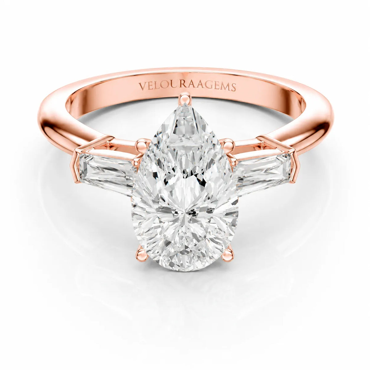 Timeless Three-Stone Brilliance Ring