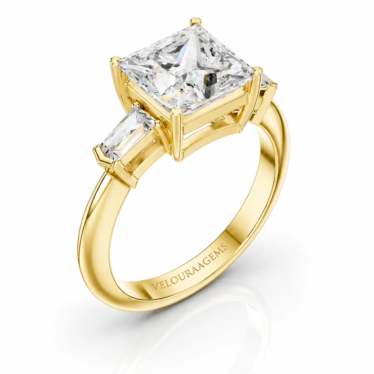 Timeless Three-Stone Brilliance Ring