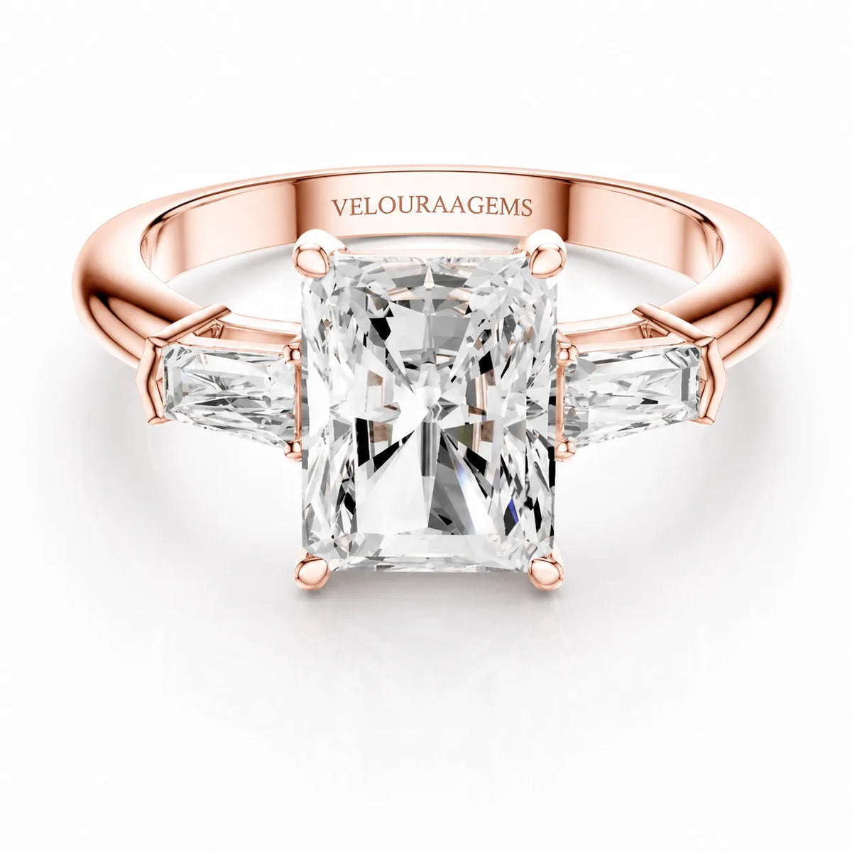 Timeless Three-Stone Brilliance Ring