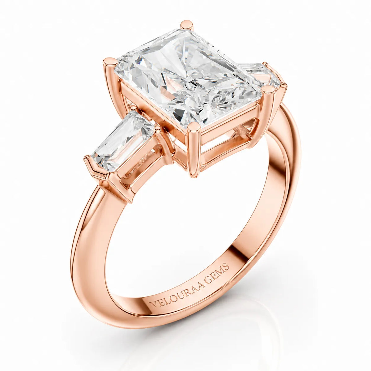 Timeless Three-Stone Brilliance Ring