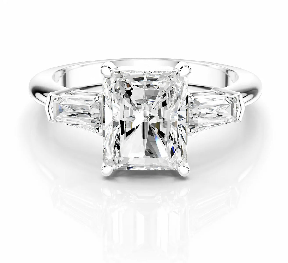 Timeless Three-Stone Brilliance Ring