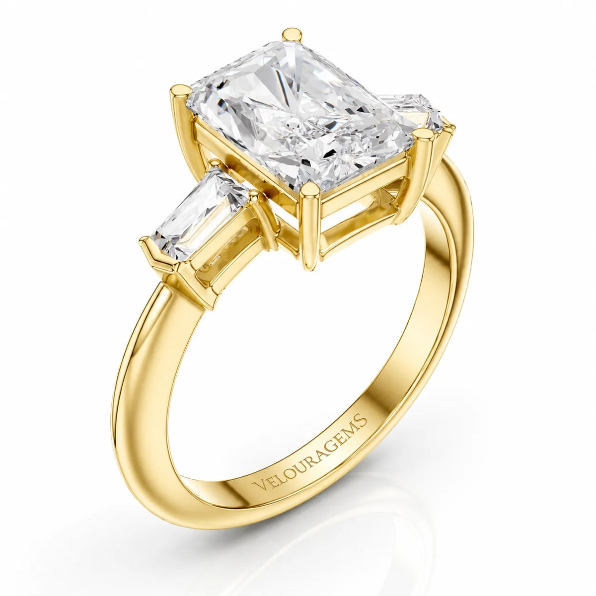 Timeless Three-Stone Brilliance Ring