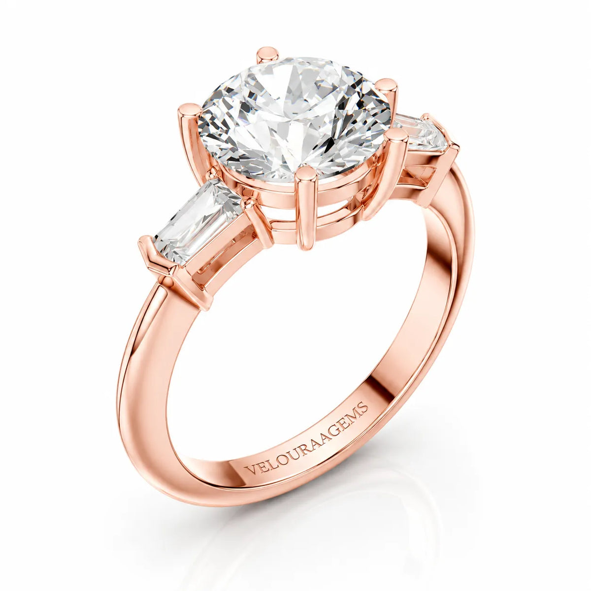 Timeless Three-Stone Brilliance Ring