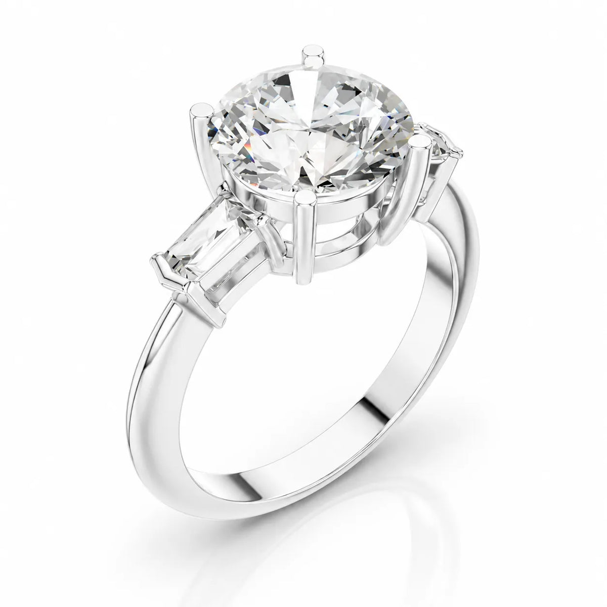 Timeless Three-Stone Brilliance Ring