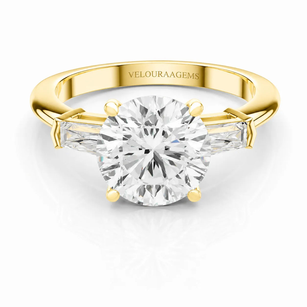 Timeless Three-Stone Brilliance Ring