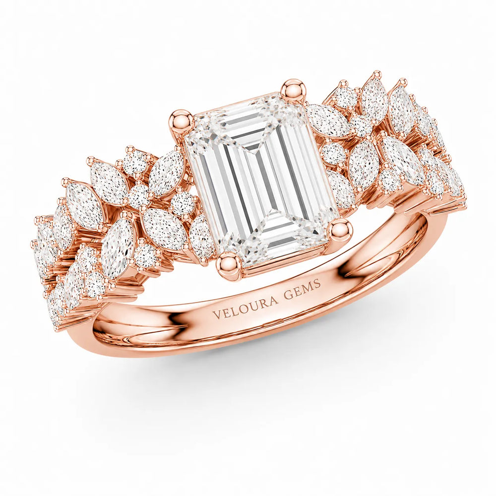 Celestial Symphony Two Step Wear Diamond Ring