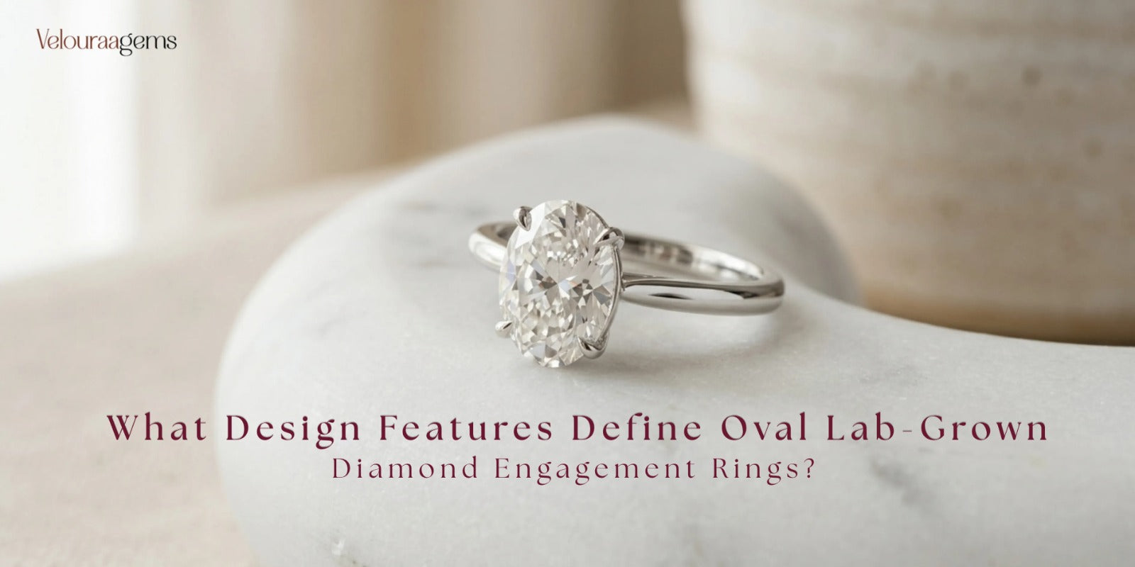 Oval Lab-Grown Diamond Engagement Rings