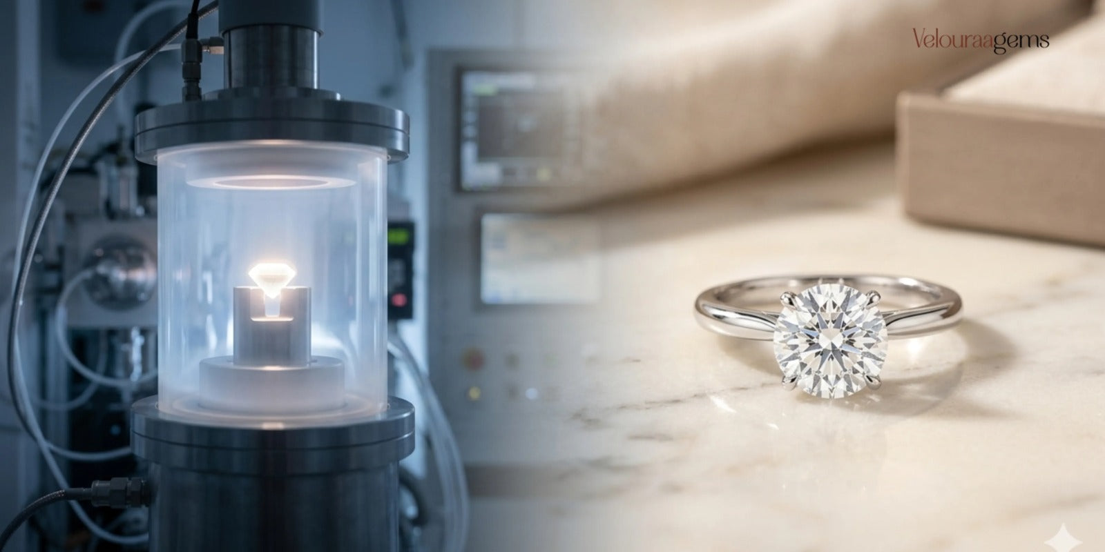 How lab-grown diamonds are made? 