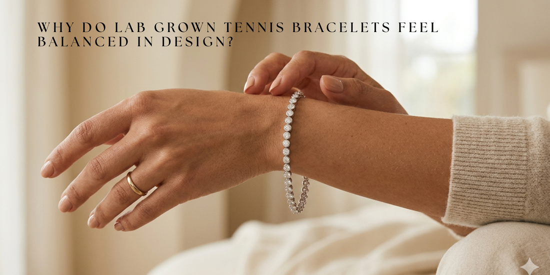 Lab Grown Tennis Bracelets 
