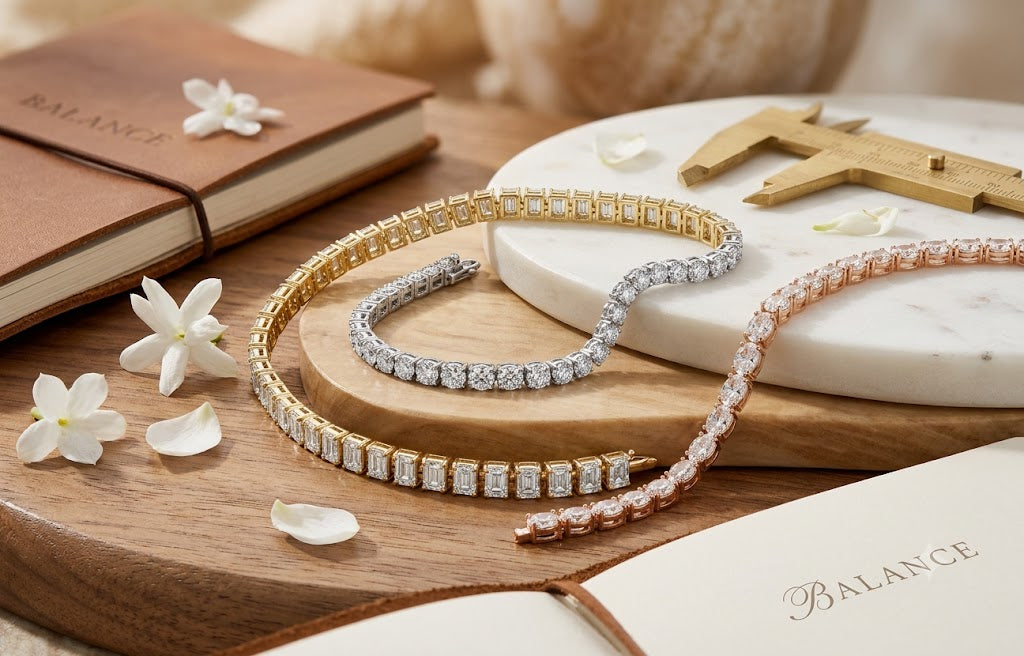 Why Do Lab Grown Tennis Bracelets Feel Balanced in Design?
