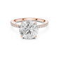 The Imperial Reflection & Side Diamond Engagement Ring