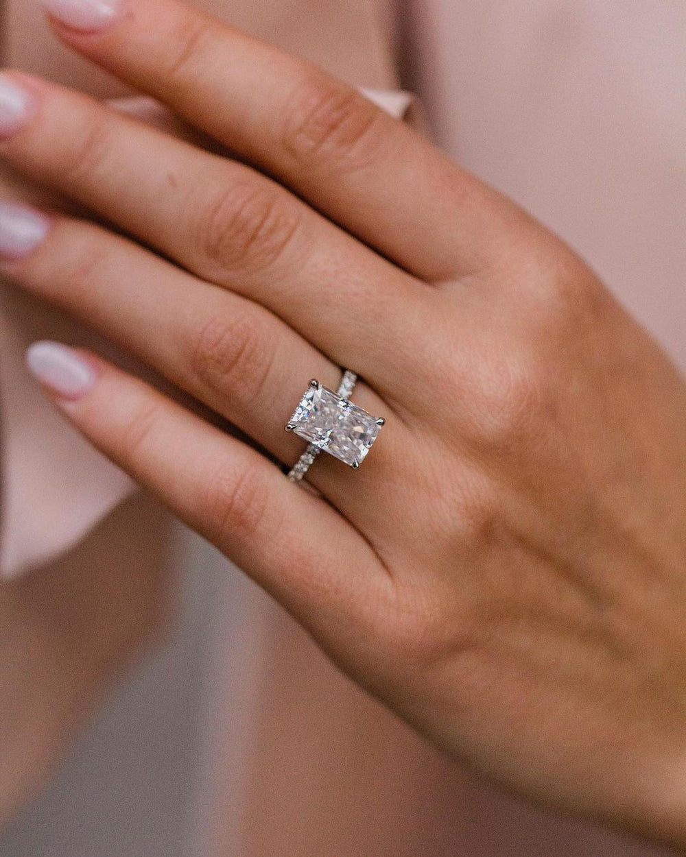 Radiant Cut Labgrown Ring