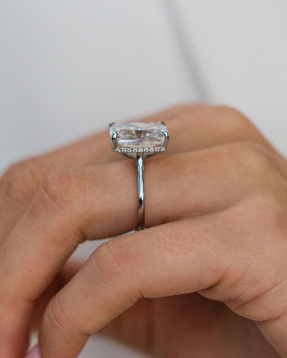 X-Facet Cut Labgrown Engagement Ring