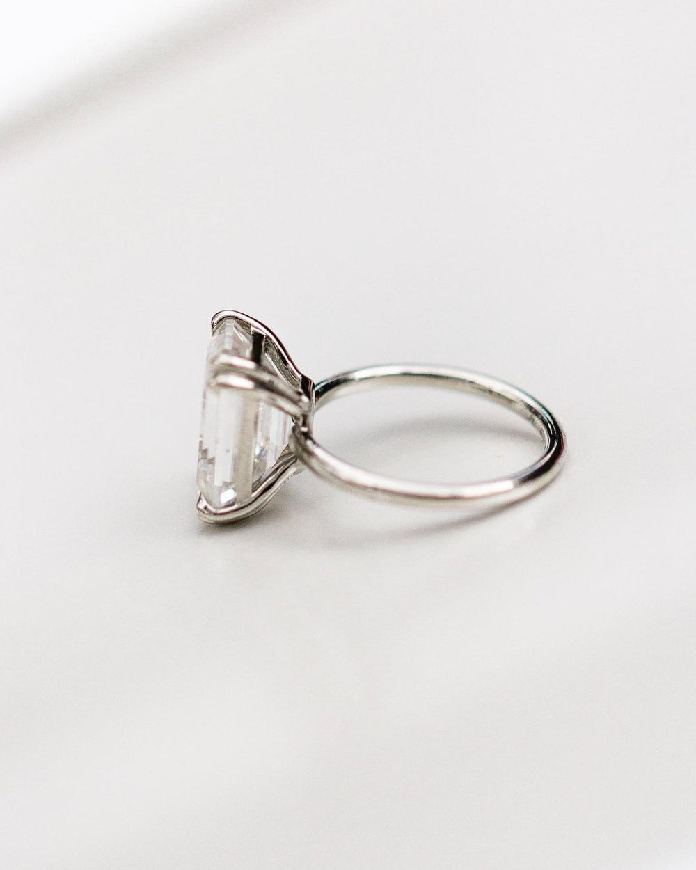 Emerald Cut Labgrown Ring