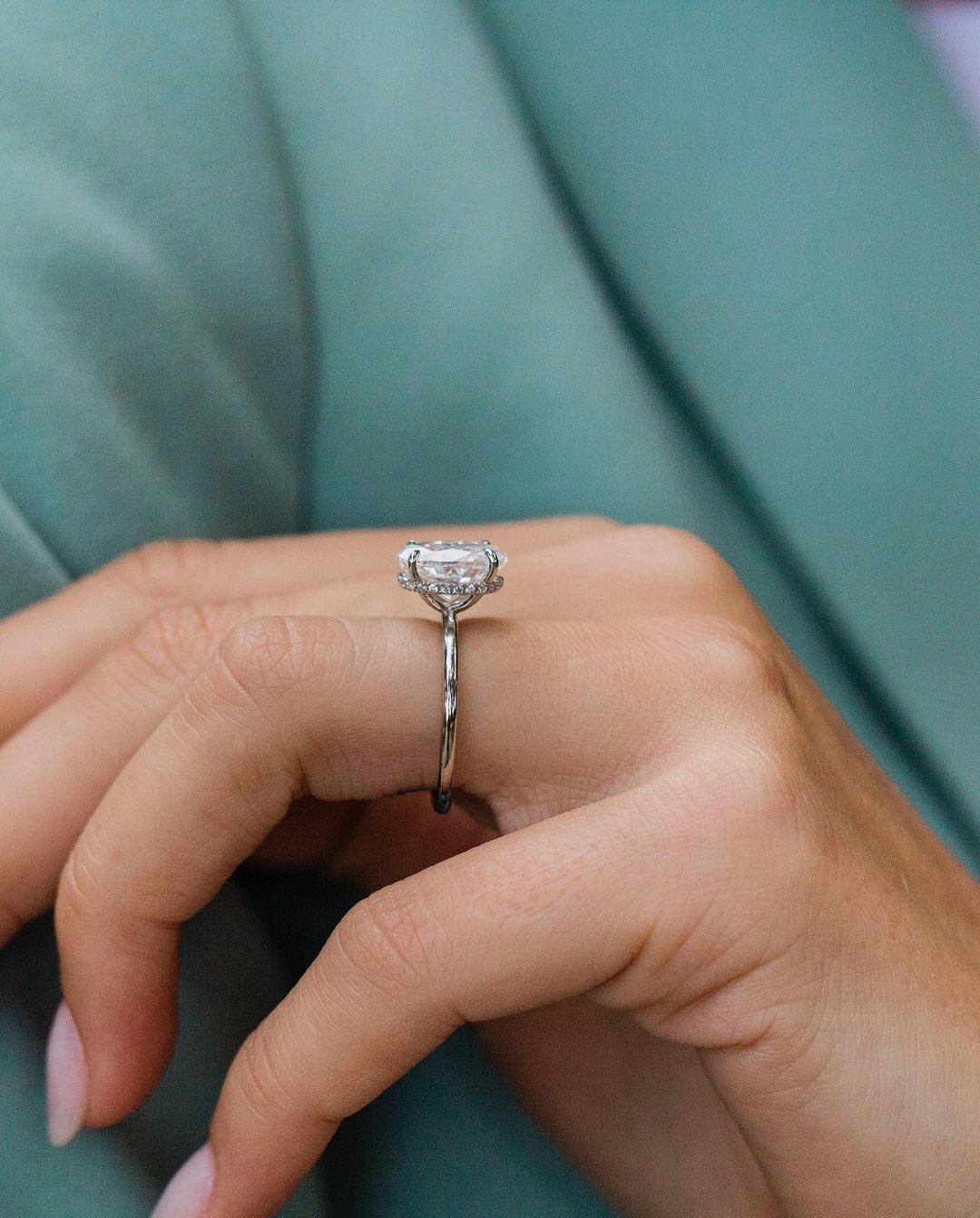 2.90 Ct Gold Lab Grown Diamond Ring