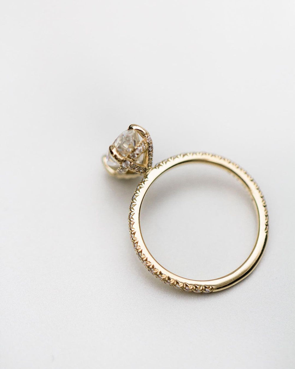 Marquise Cut Labgrown Engagement Ring