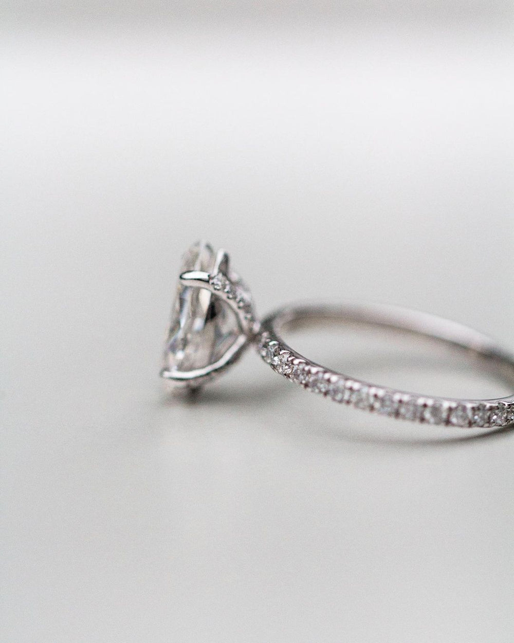 Marquise Cut Labgrown Engagement Ring