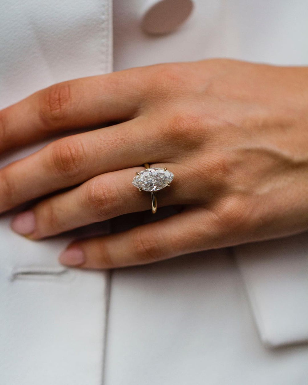 Marquise Cut Labgrown Ring