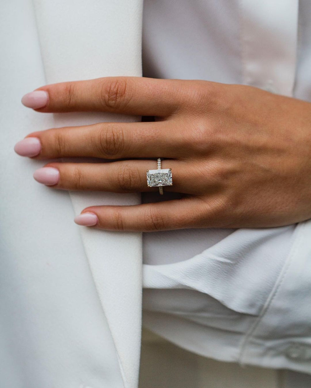 Radiant Cut Labgrown Ring