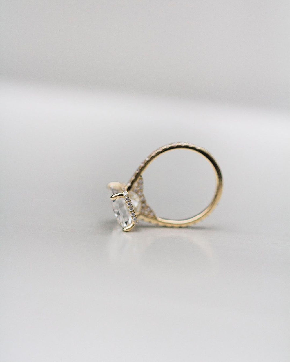 Radiant Cut Labgrown Ring