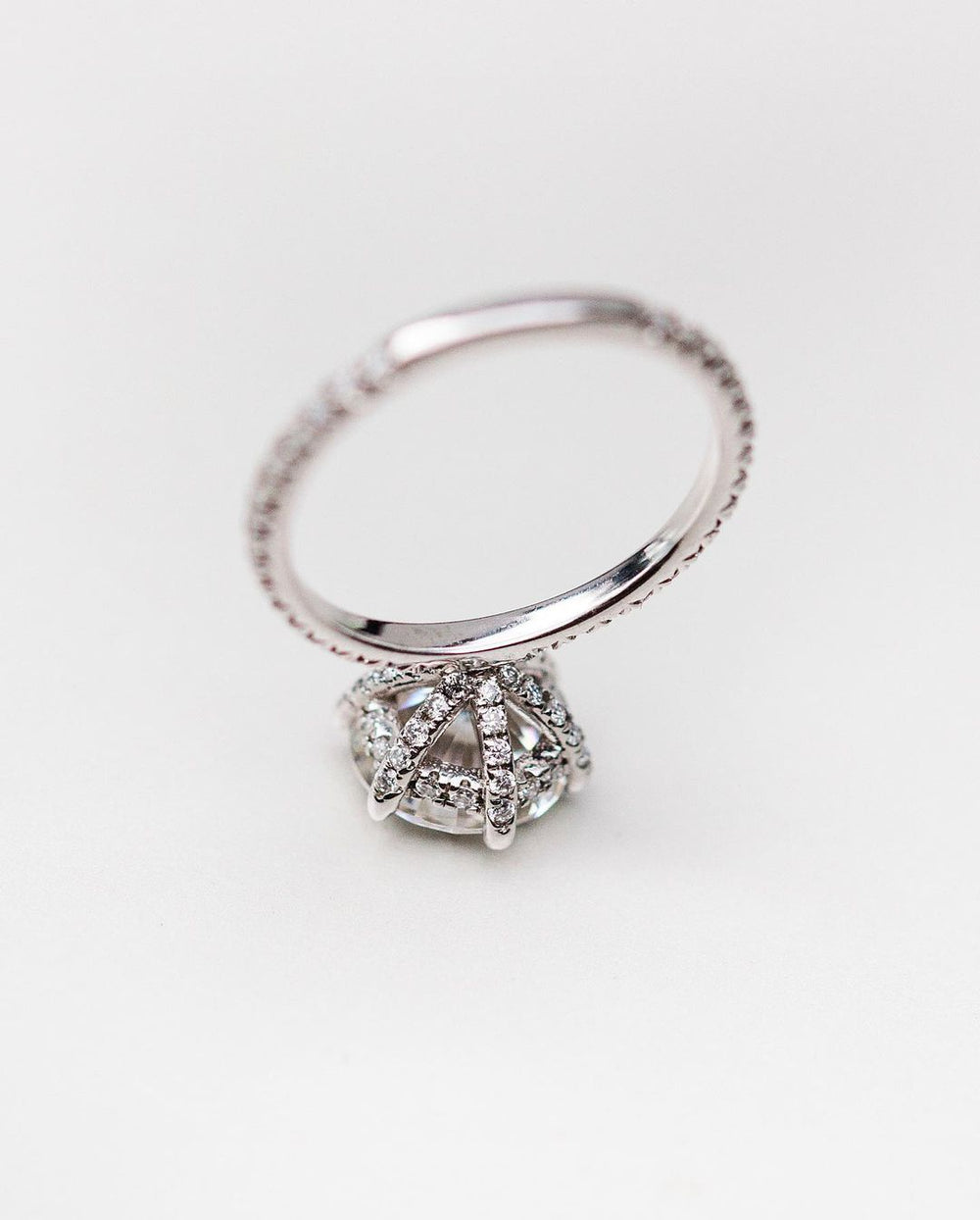 Round Brilliant Cut Labgrown Engagement Ring
