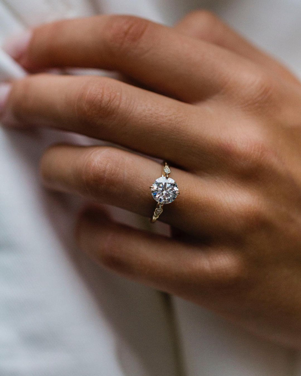 Round Cut Labgrown Ring