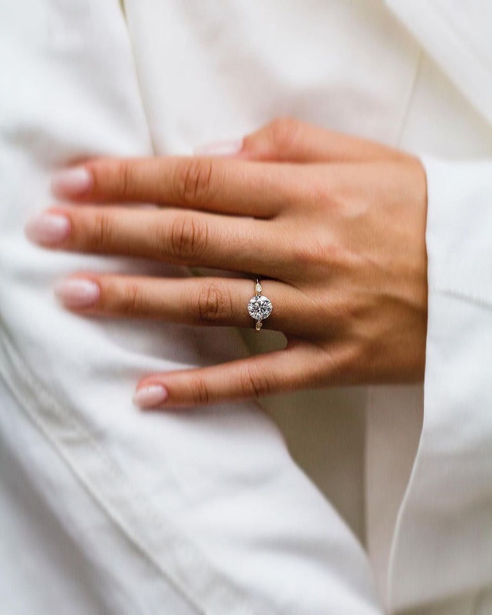 Round Cut Labgrown Ring