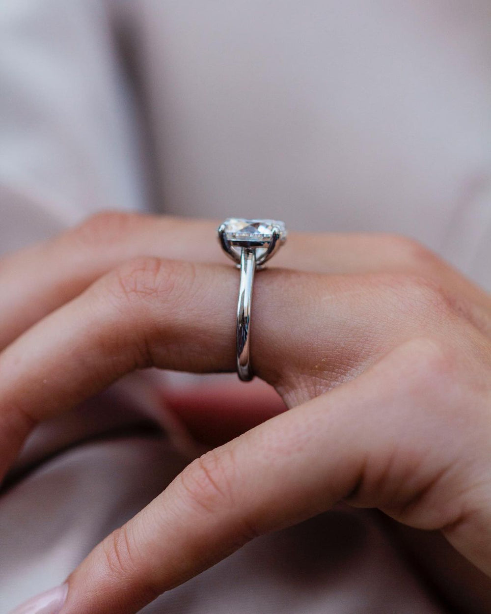 Round Brilliant Cut Labgrown Ring