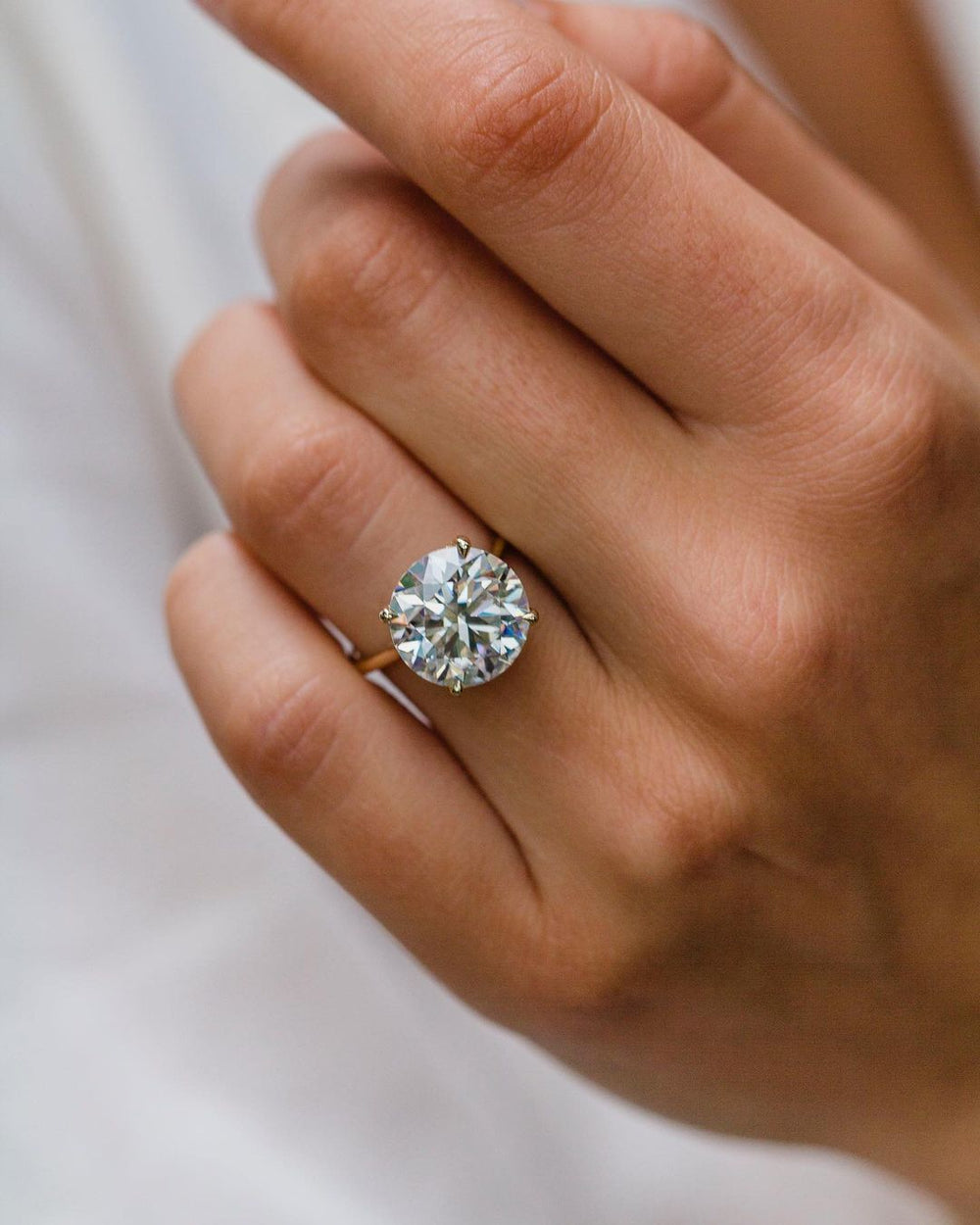 Round Brilliant Cut Labgrown Ring